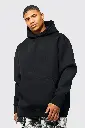boohooman-designer-black-Bonded-Scuba-Oversized-Hoodie.webp